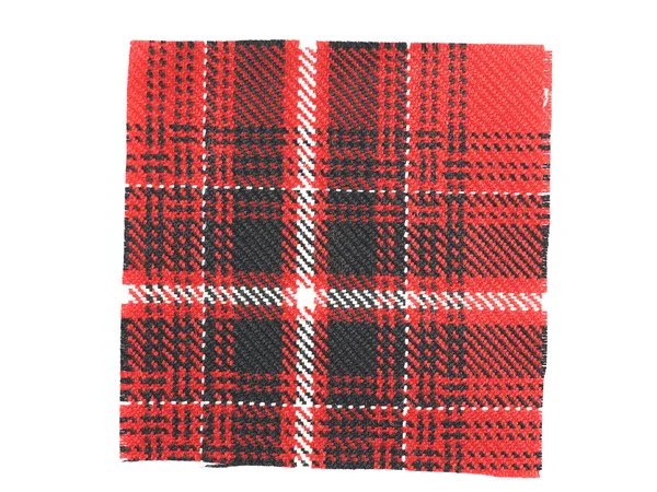 Tartan fabric sample — Stock Photo, Image