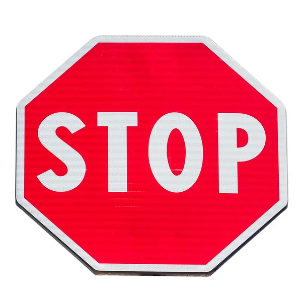 Detener signo aislado —  Fotos de Stock