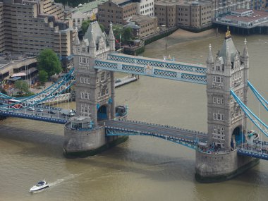 Londra 'nın havadan görüntüsü