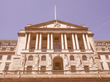 İngiltere Bankası'nın Londra'da arıyorsunuz retro