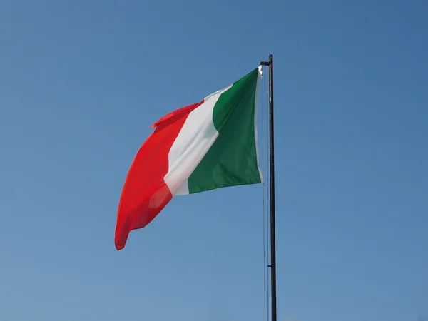 Włoskiej flagi Włoch — Zdjęcie stockowe