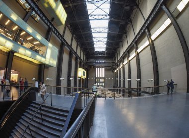 Londra'daki Tate Modern türbin Salonu