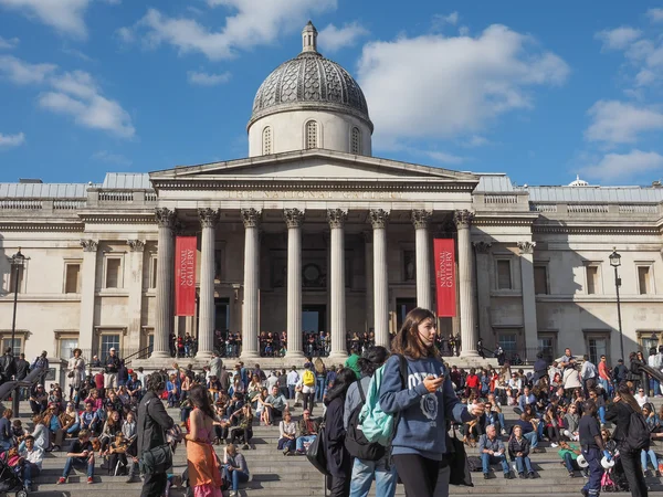 Trafalgar Square in London — Stockfoto