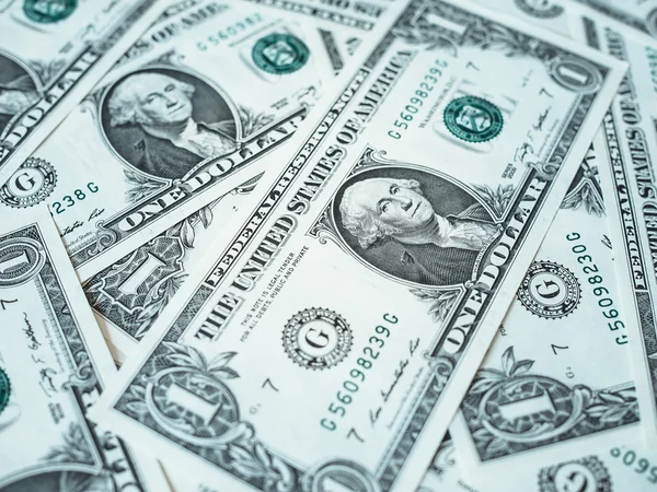 Dollar notes 1 Dollar — Stock Photo, Image