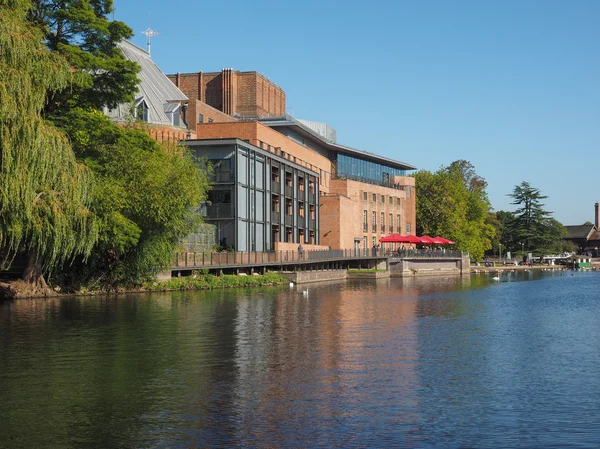 Teatro Reale Shakespeare a Stratford upon Avon — Foto Stock