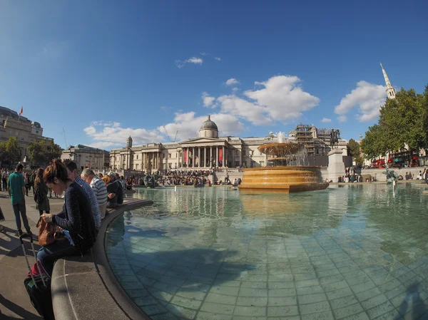 Trafalgar Square w Londynie — Zdjęcie stockowe