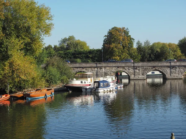 Río Avon en Stratford upon Avon —  Fotos de Stock