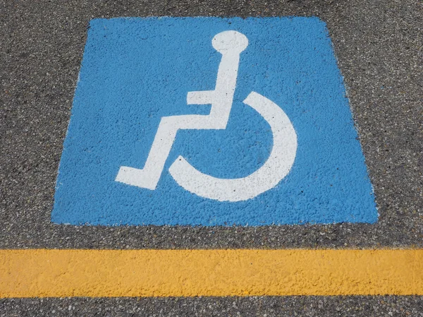 Disabled sign picture — Stock Photo, Image