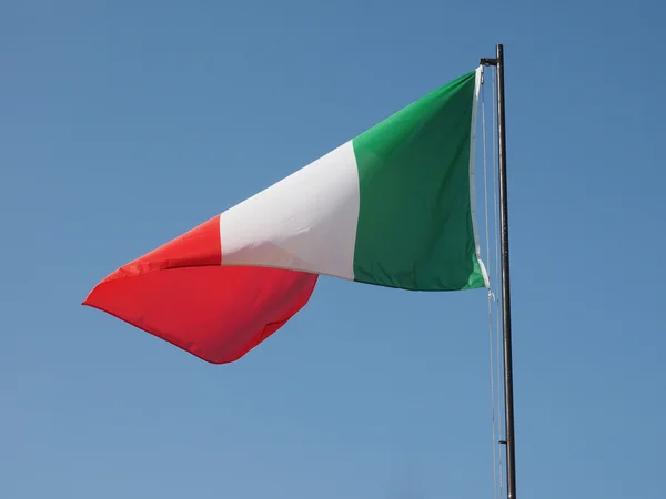 Italia bandera foto — Foto de Stock