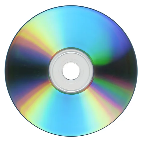 CD oder DVD isoliert — Stockfoto