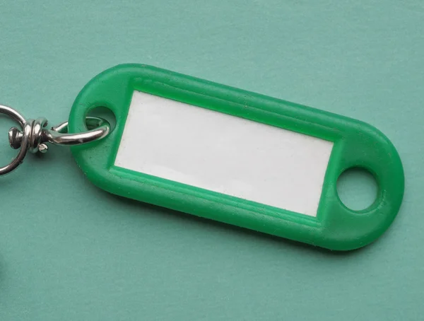 Green keyring image — Stock Photo, Image