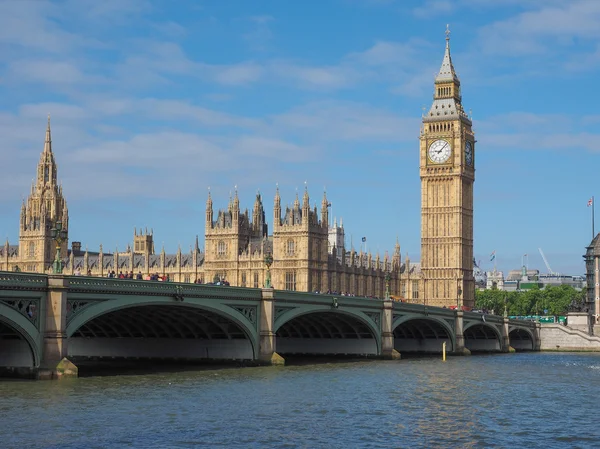 Londra 'daki parlamento binaları — Stok fotoğraf