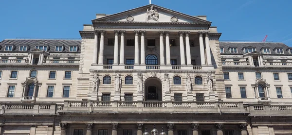 Bank of England in London — Stockfoto