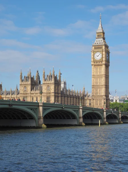 Здания парламента Лондона — стоковое фото