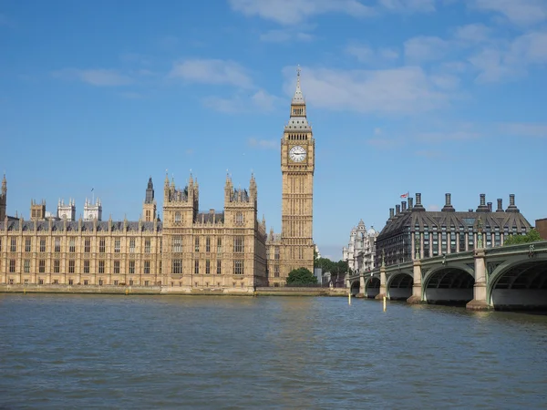 伦敦议会大厦 — 图库照片