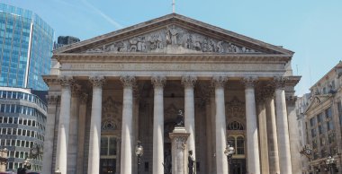 Londra'daki Kraliyet Menkul Kıymetler Borsası