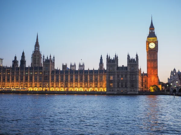 Parlamentsgebäude in London — Stockfoto