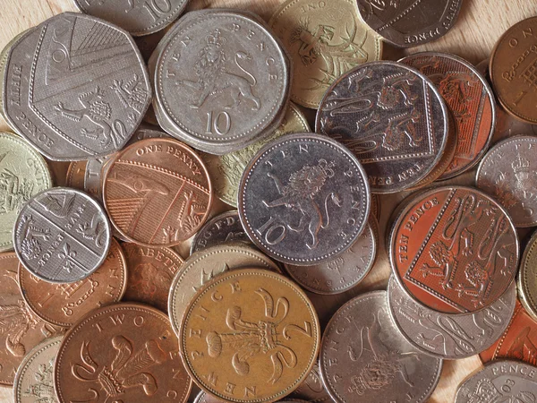 Pound coins image — Photo