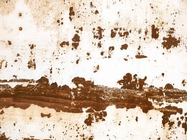 Rusted çelik görünümlü retro