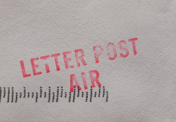 Lettre poste air — Photo