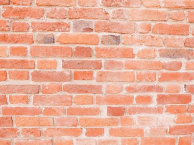 Retro görünümlü kırmızı tuğla
