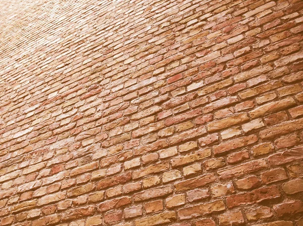 Retro looking Brick wall — Stock Photo, Image