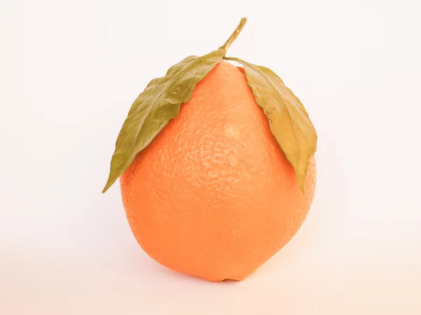 Retro söker Orange frukt — Stockfoto