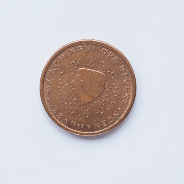 Nederlandse 2 cent munt — Stockfoto