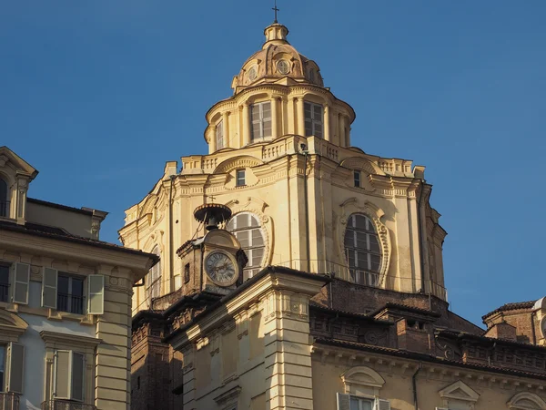 Torino'da San lorenzo Kilisesi — Stok fotoğraf