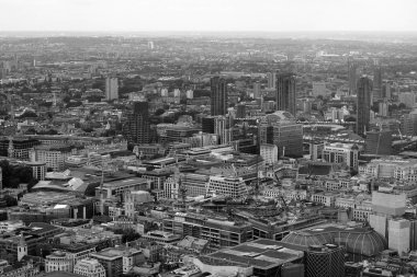 Londra 'nın havadan görüntüsü