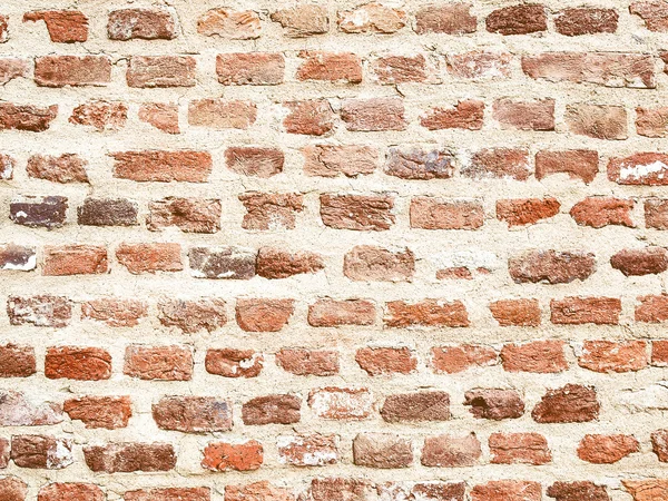 Retro looking Brick wall — Stock Photo, Image