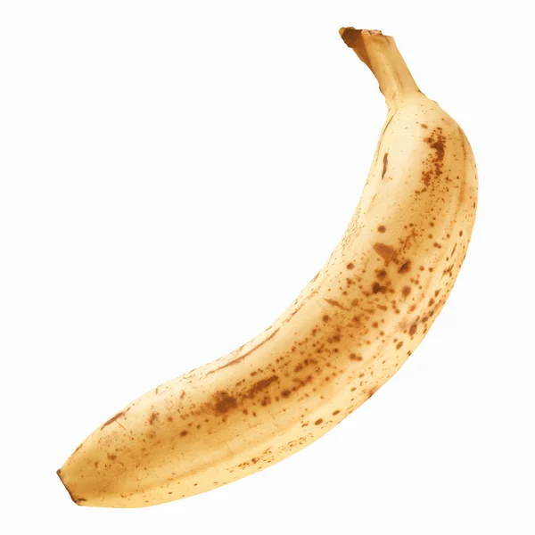 Ретро дивлячись банан ізольовані — стокове фото