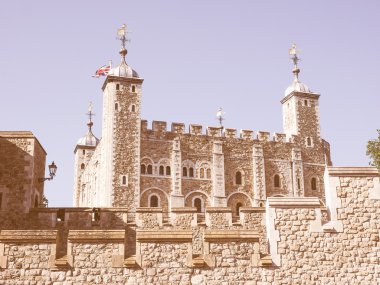 Londra görünümlü retro