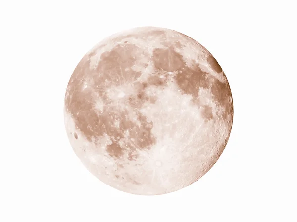Retro patrząc pełni księżyca — Zdjęcie stockowe