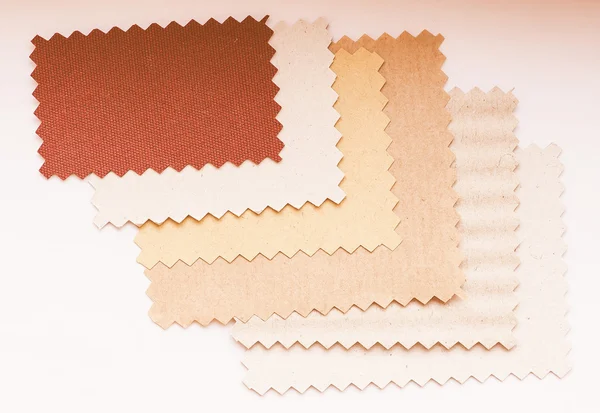 Paper swatch vintage — Stock Photo, Image