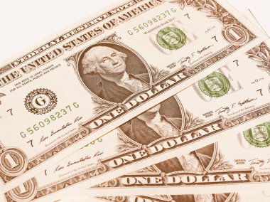  Dolar notaları 1 dolar bağbozumu