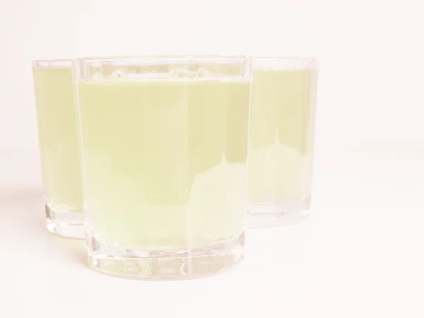 Jugo de manzana verde vintage — Foto de Stock