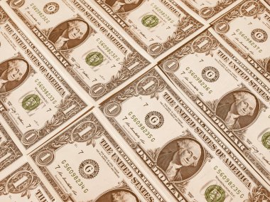  Dolar notaları 1 dolar bağbozumu