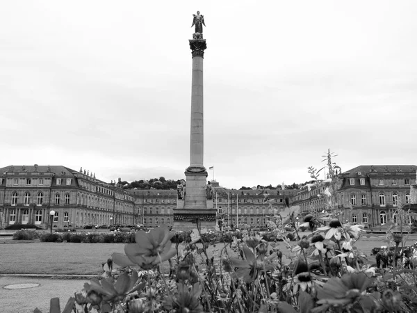 Schlossplatz (Plaza del Castillo) Stuttgart — Foto de Stock