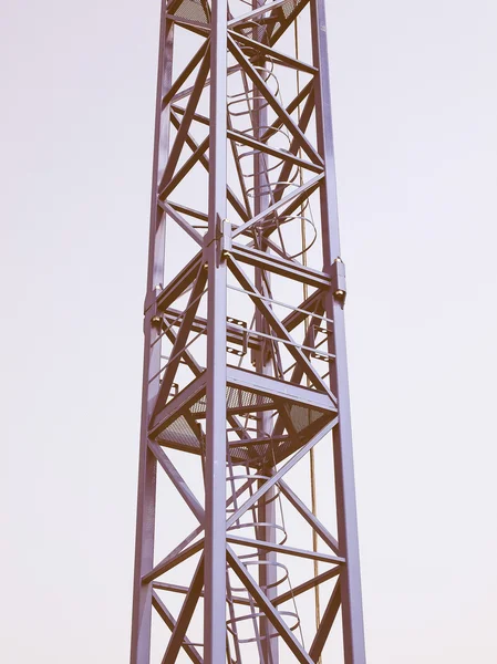 Tower crane vintage — Stock Photo, Image