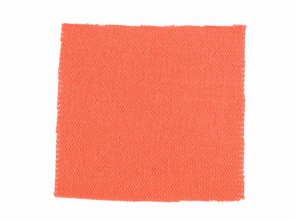 Винтажный образец красной ткани — стоковое фото