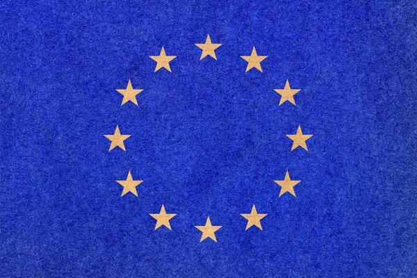 Bandera de Europa — Foto de Stock