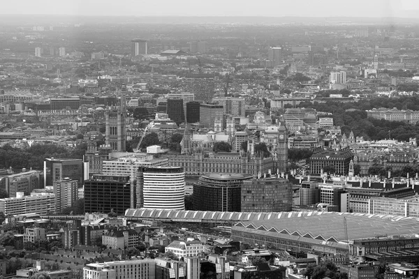Vista aérea do Parlamento Europeu em Lon — Fotografia de Stock