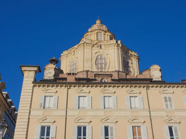 Церковь Святого Лоренцо в Турине — стоковое фото