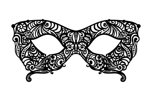 Mascarade à motifs Masque — Image vectorielle