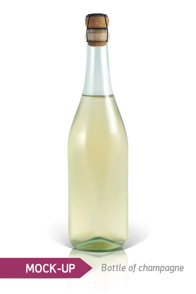 Botella de Champán — Archivo Imágenes Vectoriales