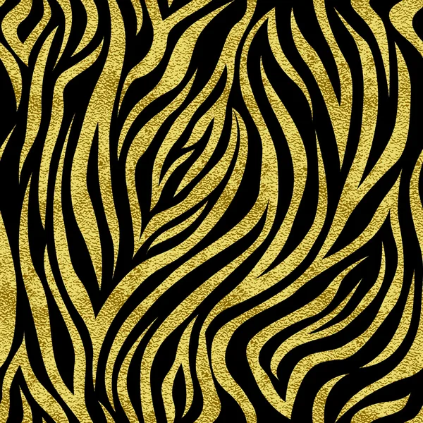 Altın zebra desen