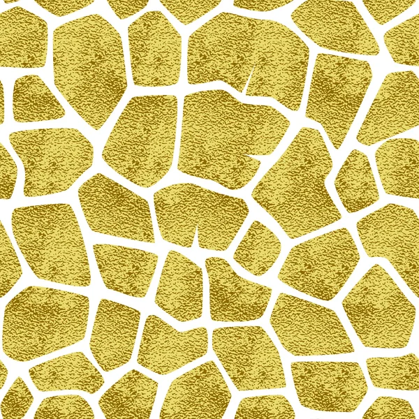 Zlaté žirafa vzor — Stockový vektor