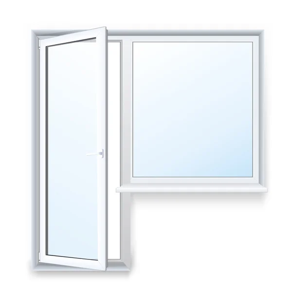 Ventana realista — Vector de stock