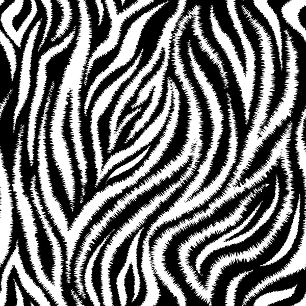 Zebra strisce modello senza cuciture Illustrazione Stock